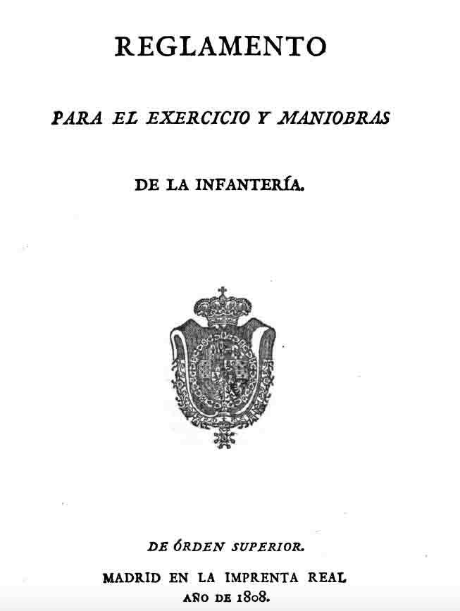 Reglamento para Infantería 1808